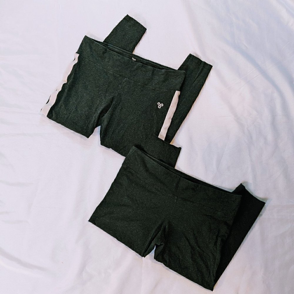 TNA Set of Two Charcoal Gray Leggings Size XL